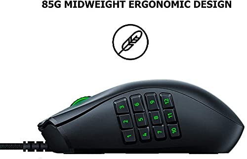 Razer Naga X MMO ゲーミングマウス 16ボタン Amazon.com: Razer Naga X - Ergonomic MMO Gaming Mouse with